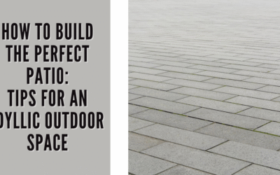 Tips for an Idyllic Outdoor Space